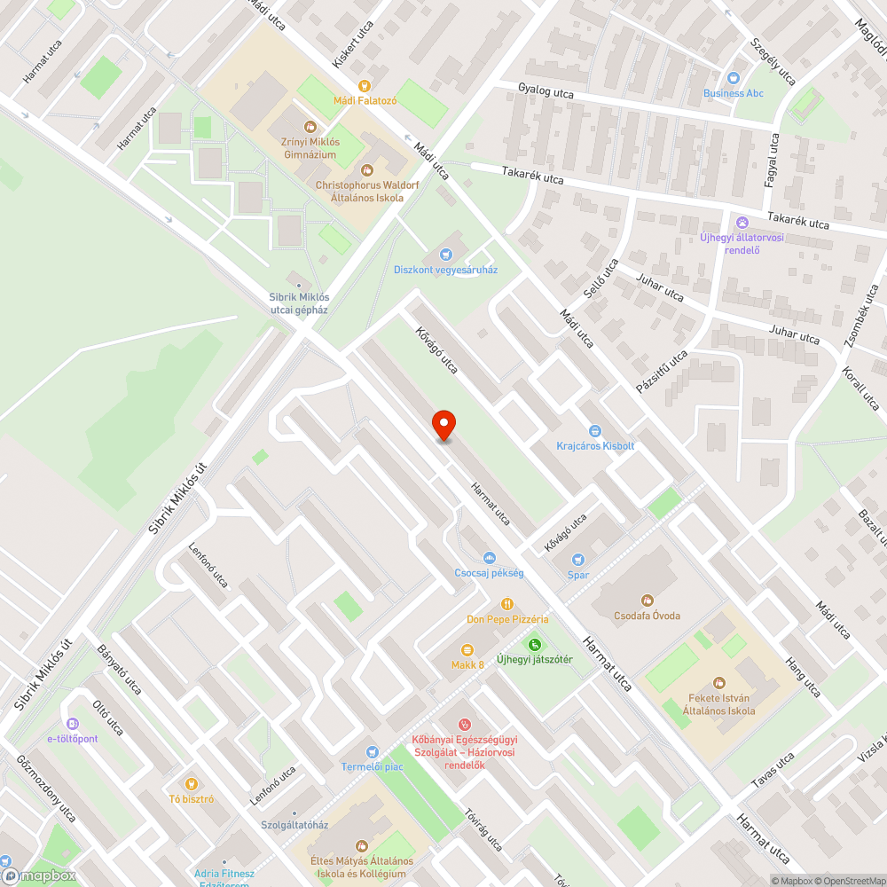 Borzalmas állapotú járdák bejelentés helye