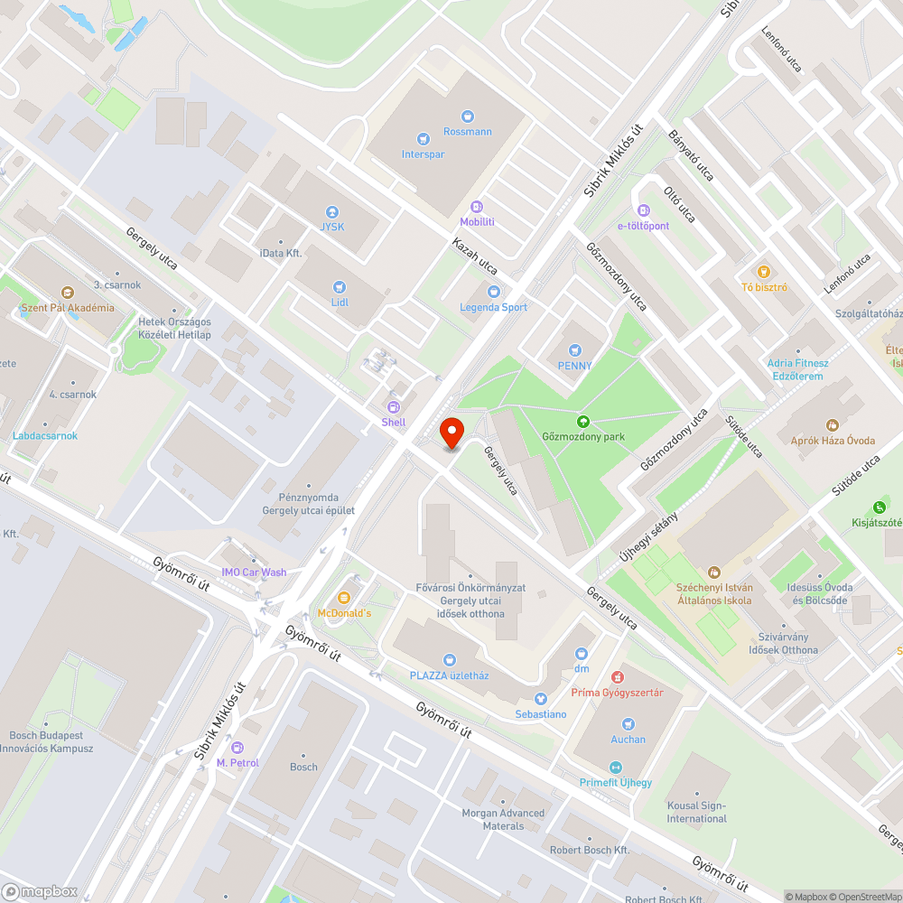 Hiányzó zárófedél - Gergely u. 114. bejelentés helye