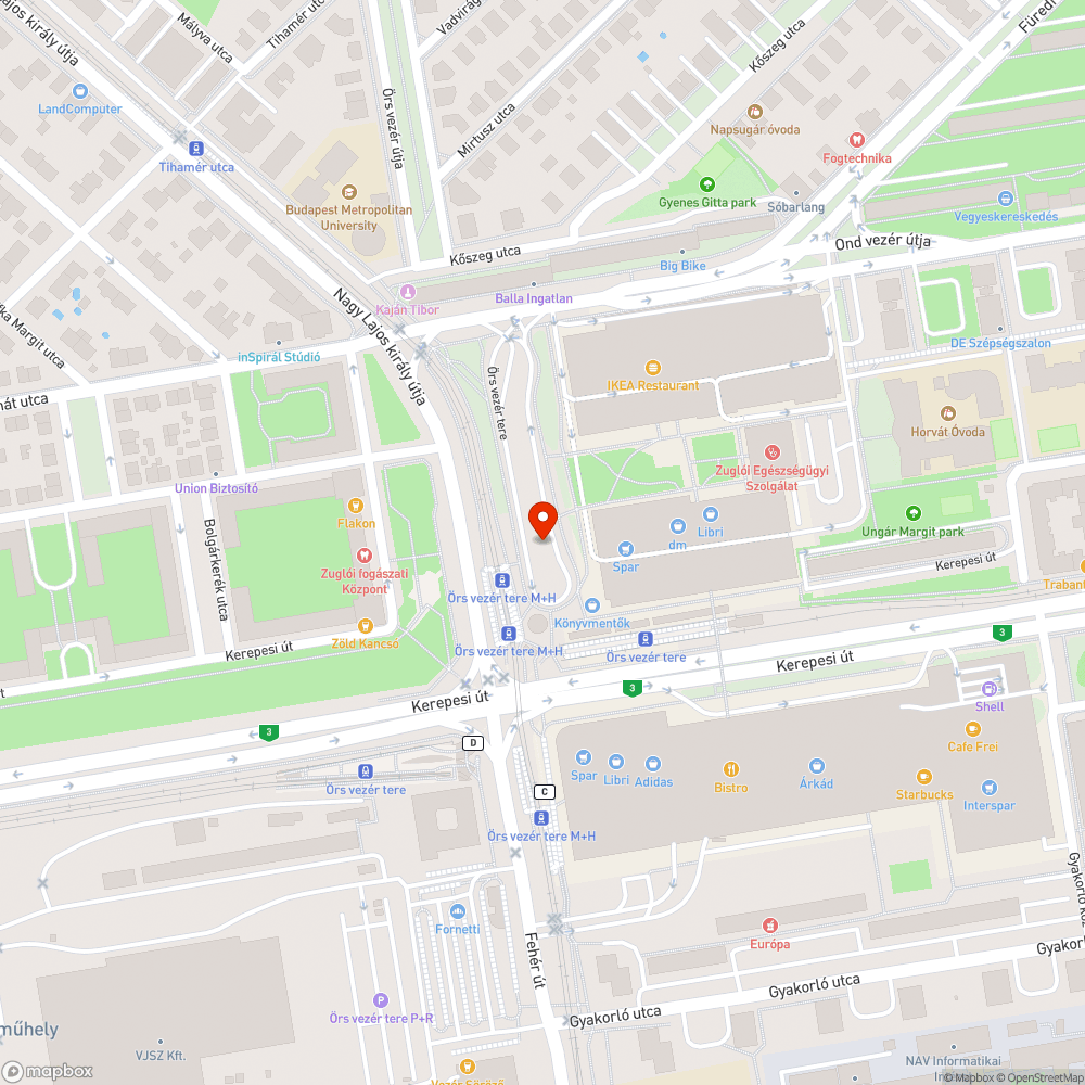 Beszakadt akna bejelentés helye