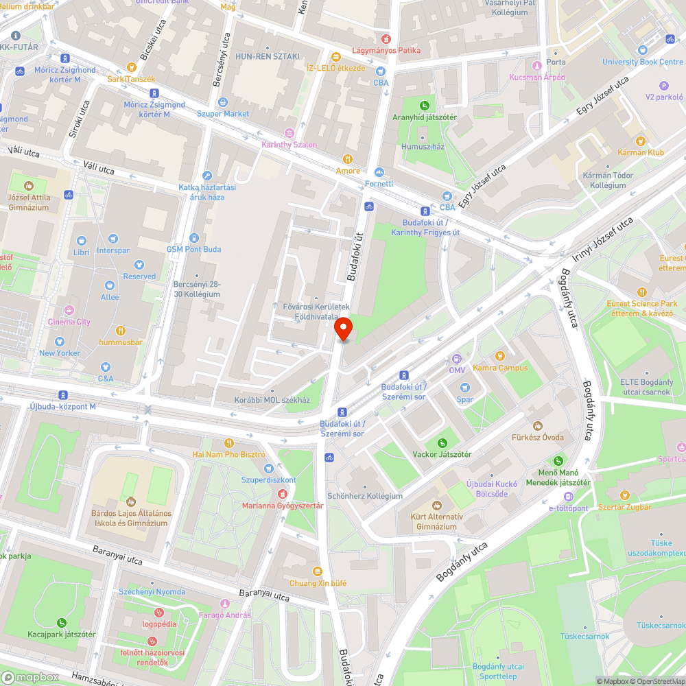 Rozsdás lámpaoszlop bejelentés helye