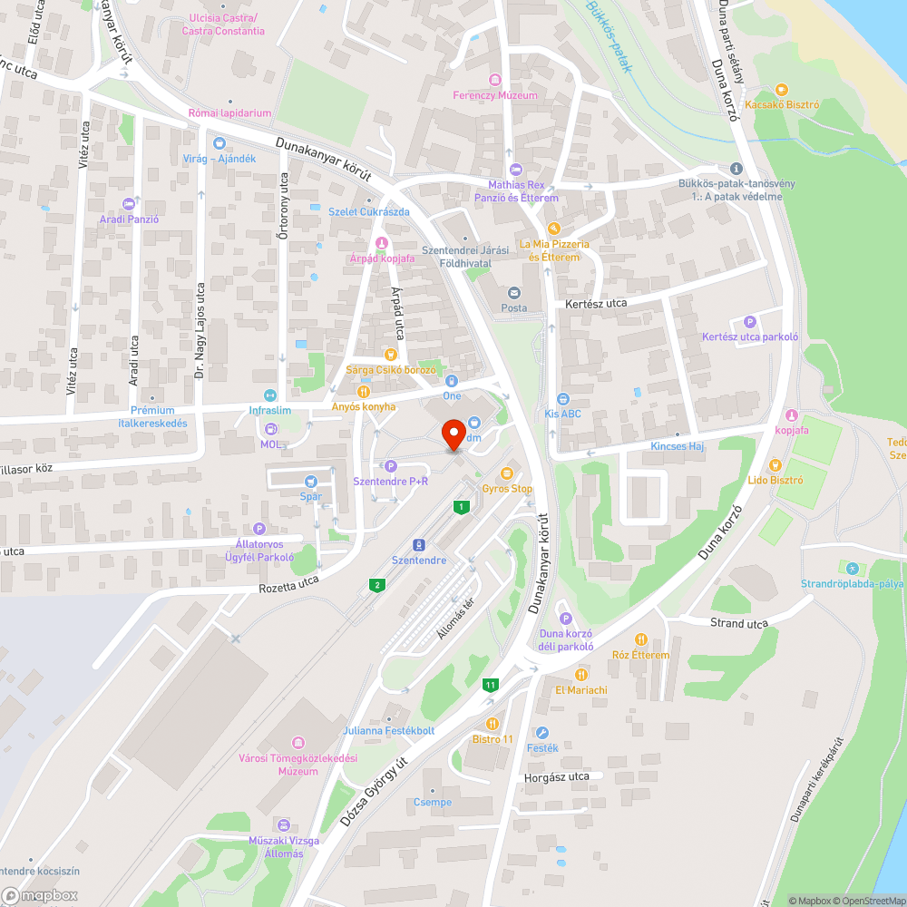 Nem világítanak a Hév megálló és a SPAR közötti lámpák bejelentés helye