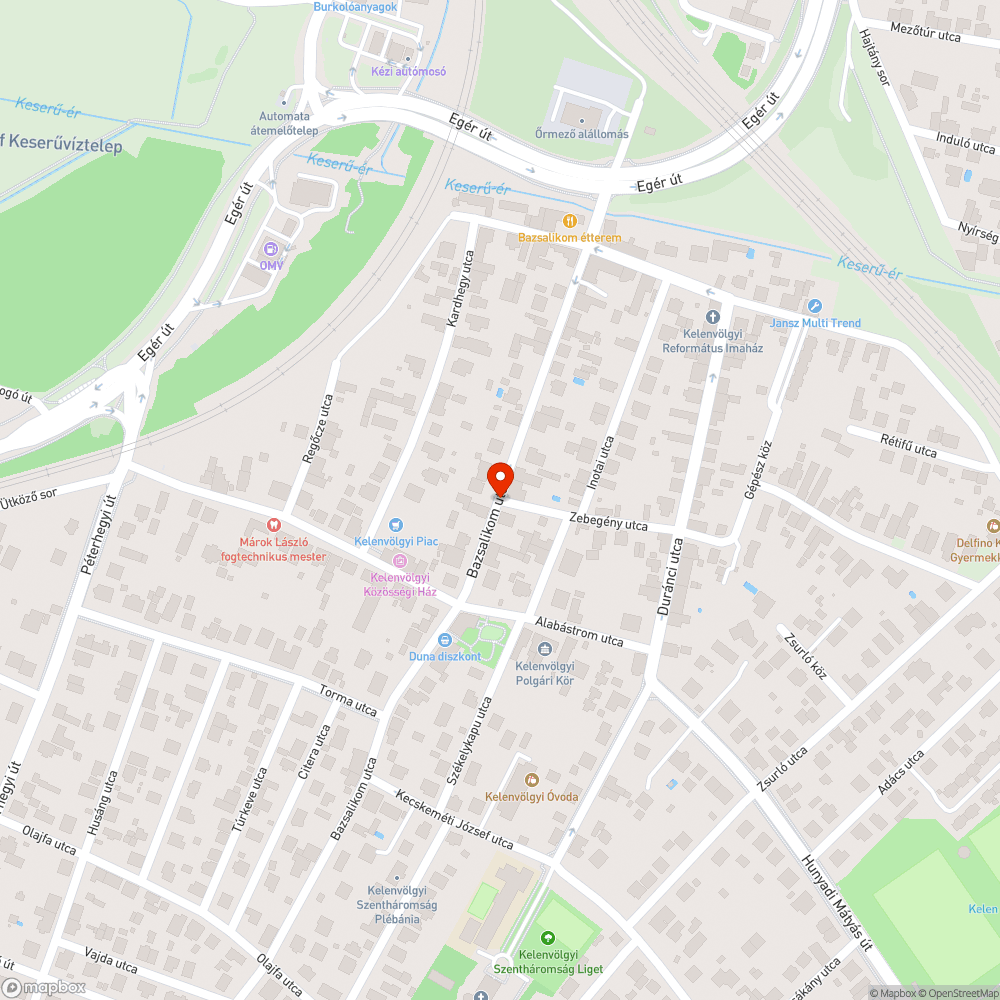 Újbuda, Bazsalikom utca bejelentés helye