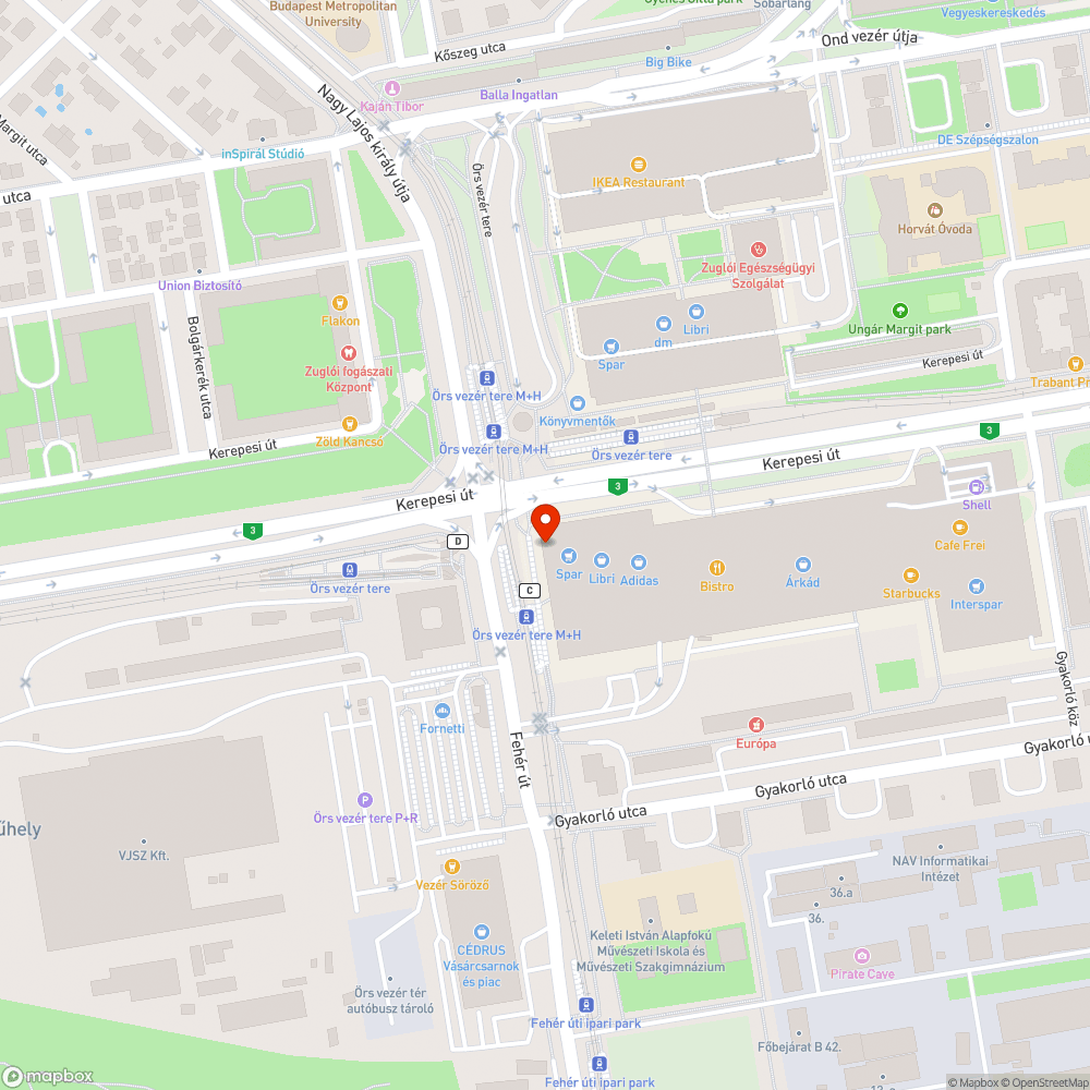 Megrongált és hiányzó szemetesek bejelentés helye