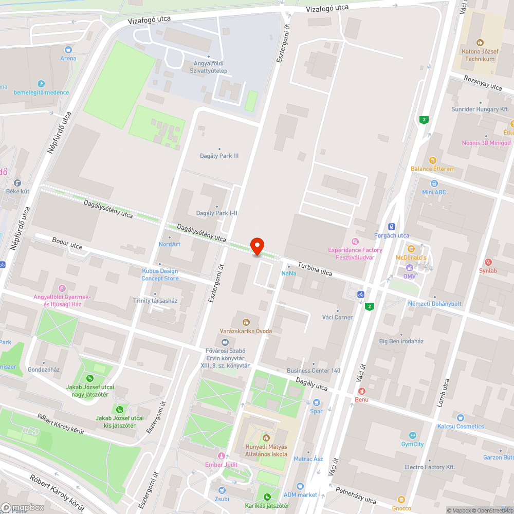 Hulladék az épulo Dagaly setany mellett bejelentés helye