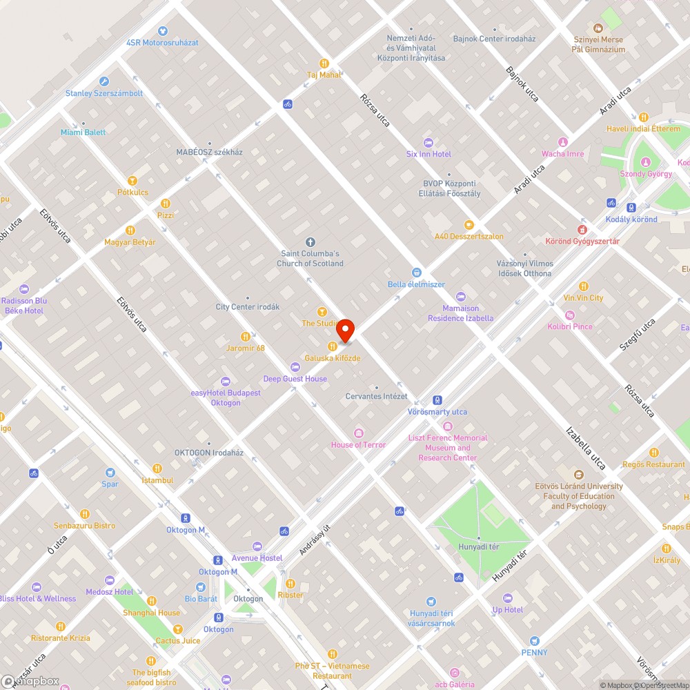 Törött kuka bejelentés helye