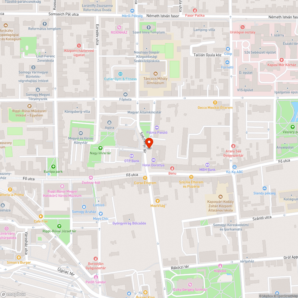 Hiányos burkolatú járda bejelentés helye