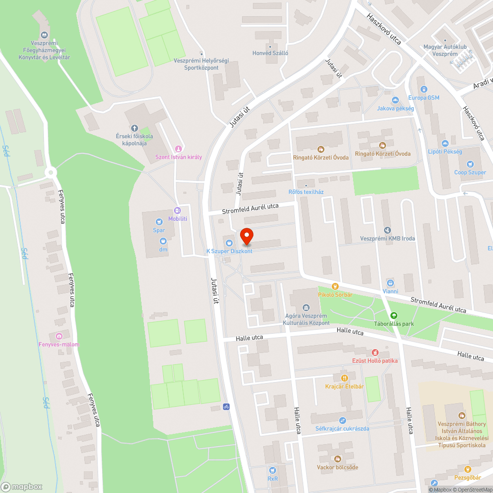 Rossz állapotú gyalogos feljáró bejelentés helye