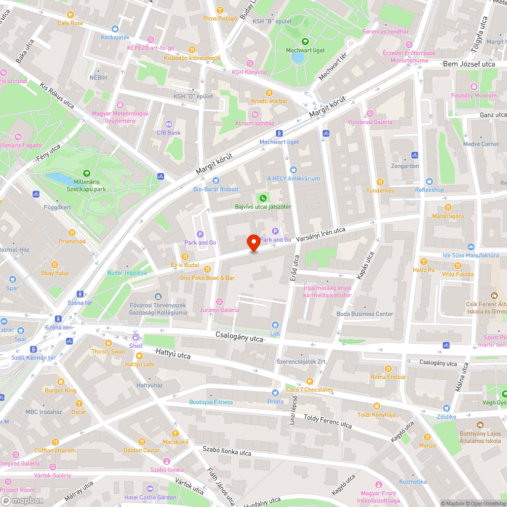 Rossz útburkolat bejelentés helye