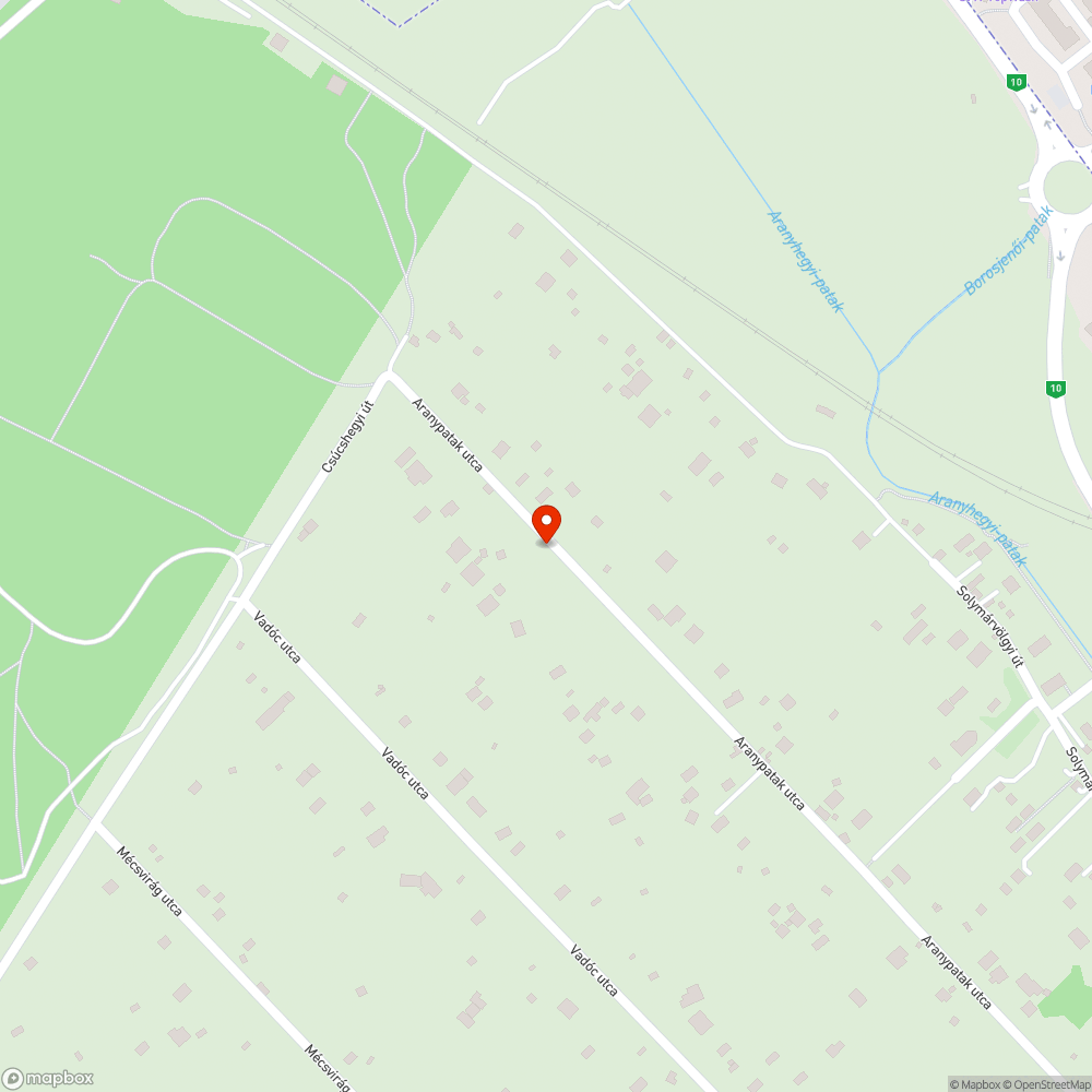 kátyú bejelentés helye