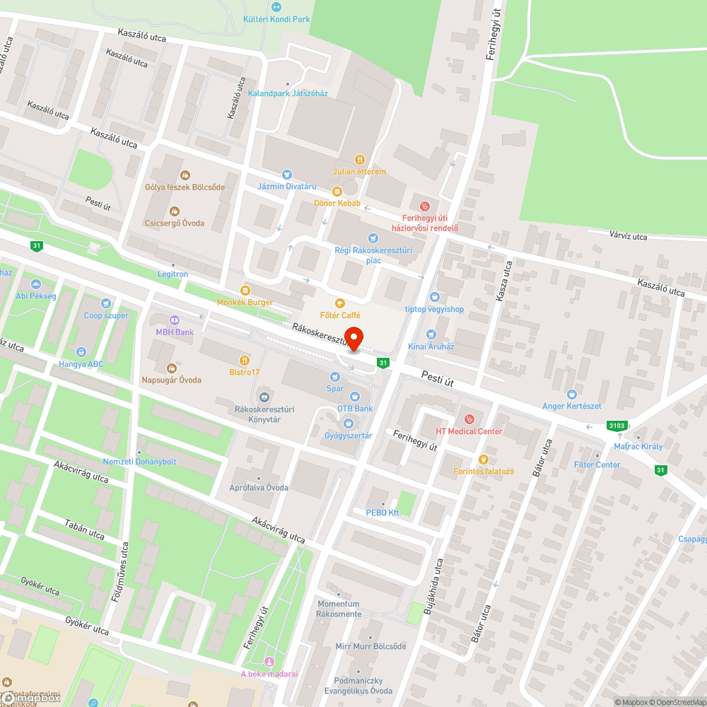 Buszmegálló üvege betőrve bejelentés helye