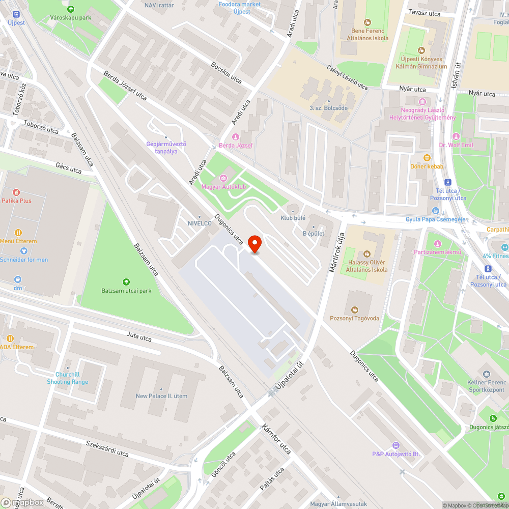 Dugovics utca egyirányúsításának lehetősége bejelentés helye