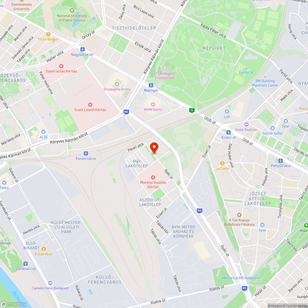 Aszfaltozás elmaradt a járdán bejelentés helye