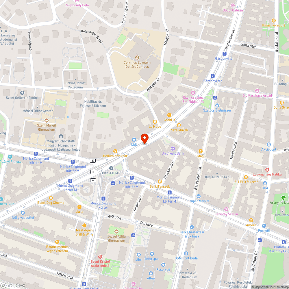 XI. ker. Bartók Béla úton reggelente rendszeres a tilosban való várakozás a külső sávban bejelentés helye