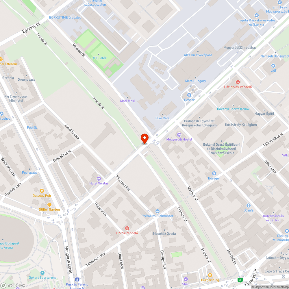 politikai tartalmú illegális "hirdetés" graffiti formájában bejelentés helye