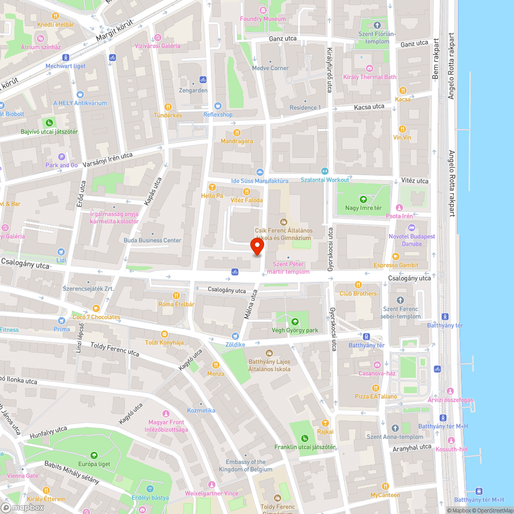 II. kerület zóna 30 bejelentés helye