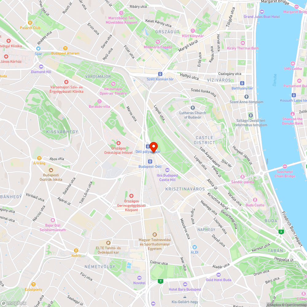 Kosciuszkó utca bejelentés helye