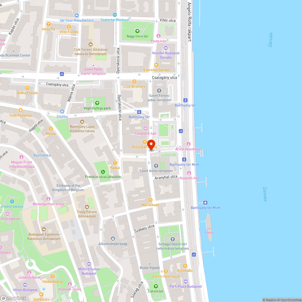 Batthyány tér beláthatóság bejelentés helye