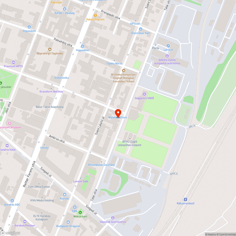 Hiába a kerékpárút-szakasz felújítás - 15 méterre levő rész érintetlen és veszélyes maradt. bejelentés helye