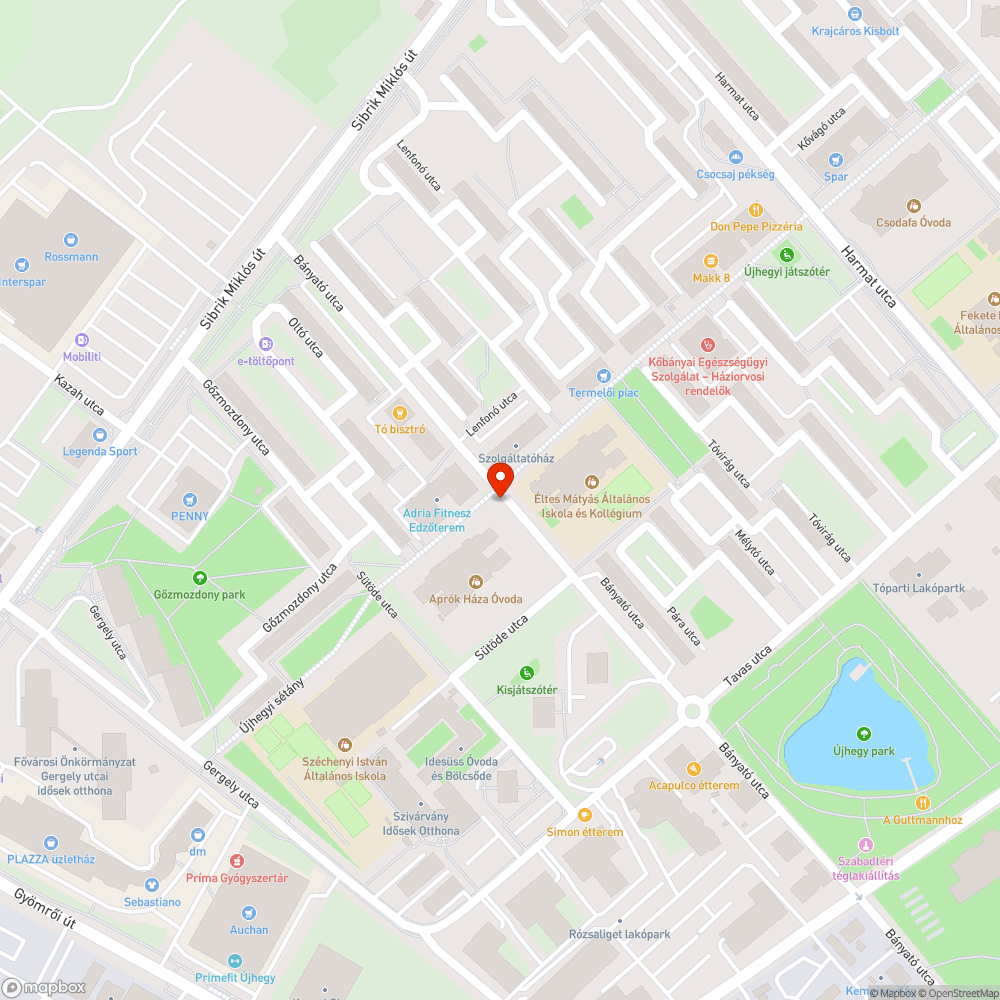 Útfelbontás után hátrahagyott terelőeszközök bejelentés helye