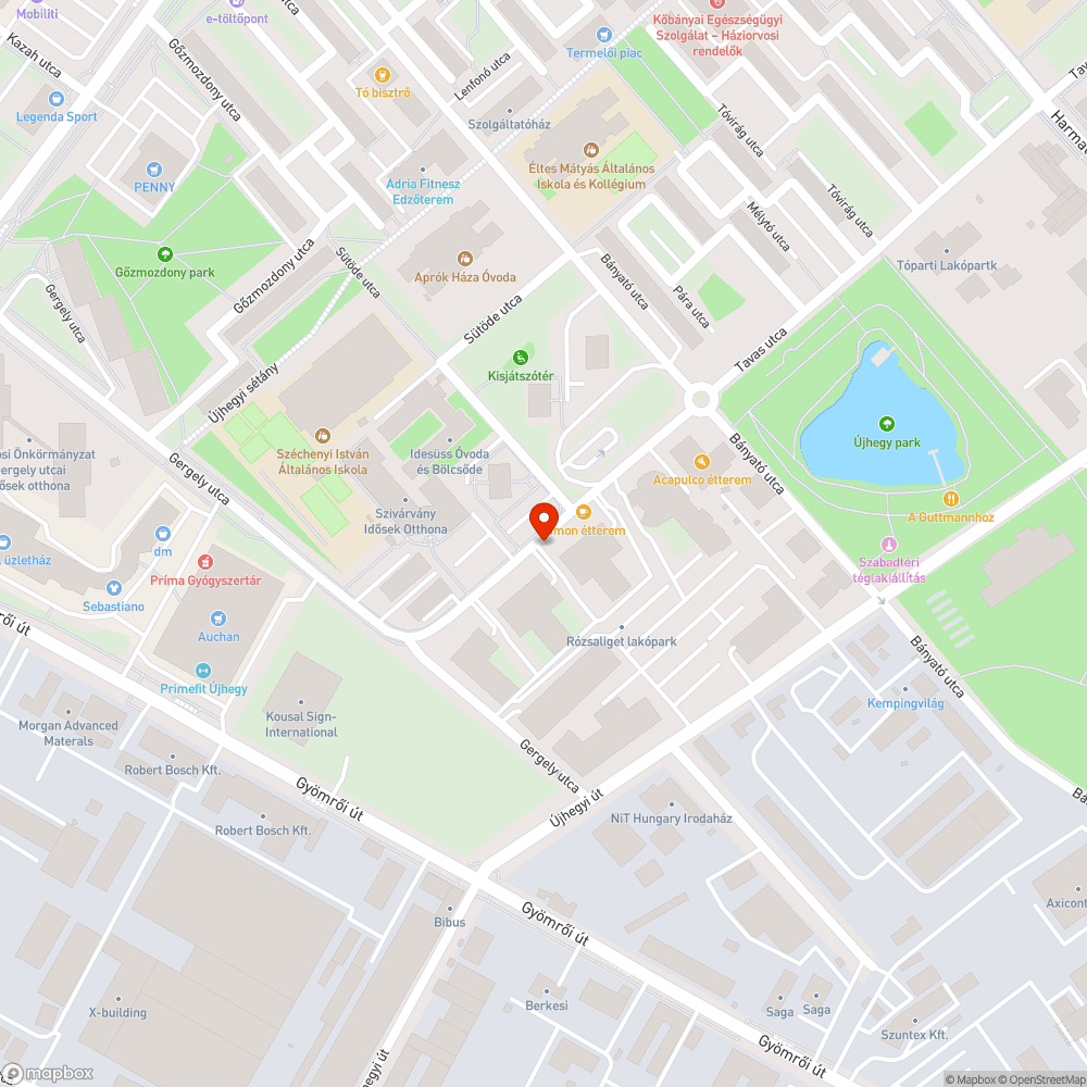 Elrontott járda, otthagyott munka bejelentés helye