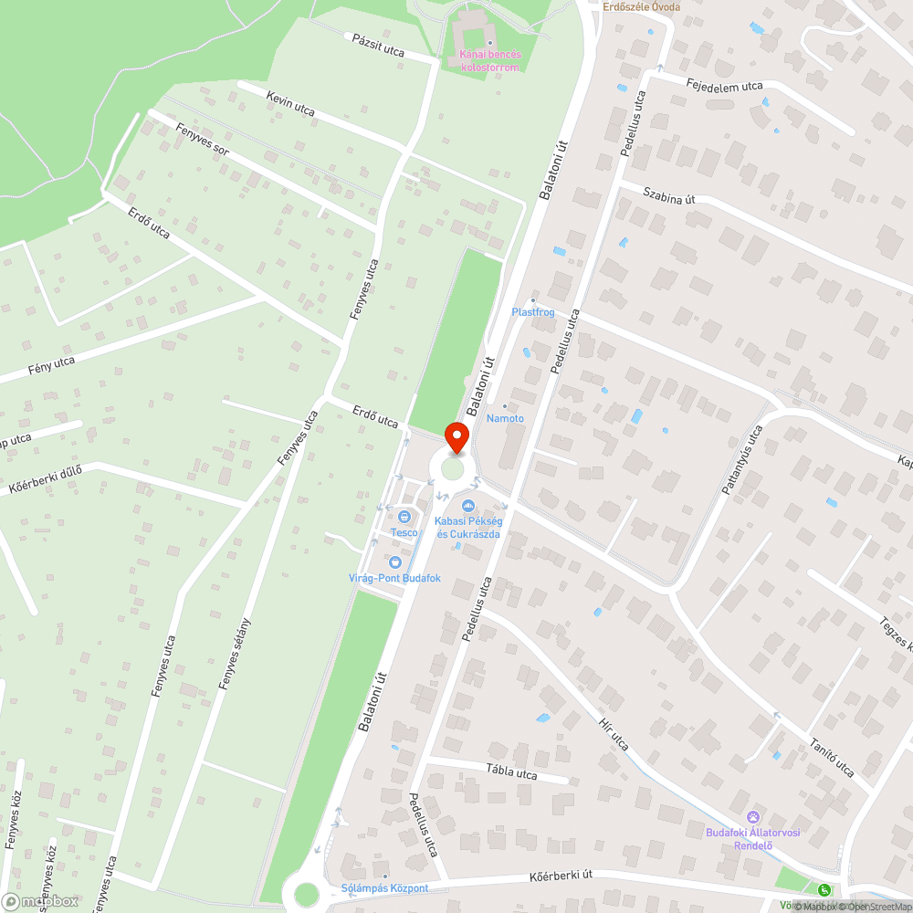 Gyalogosátkelő hiánya bejelentés helye