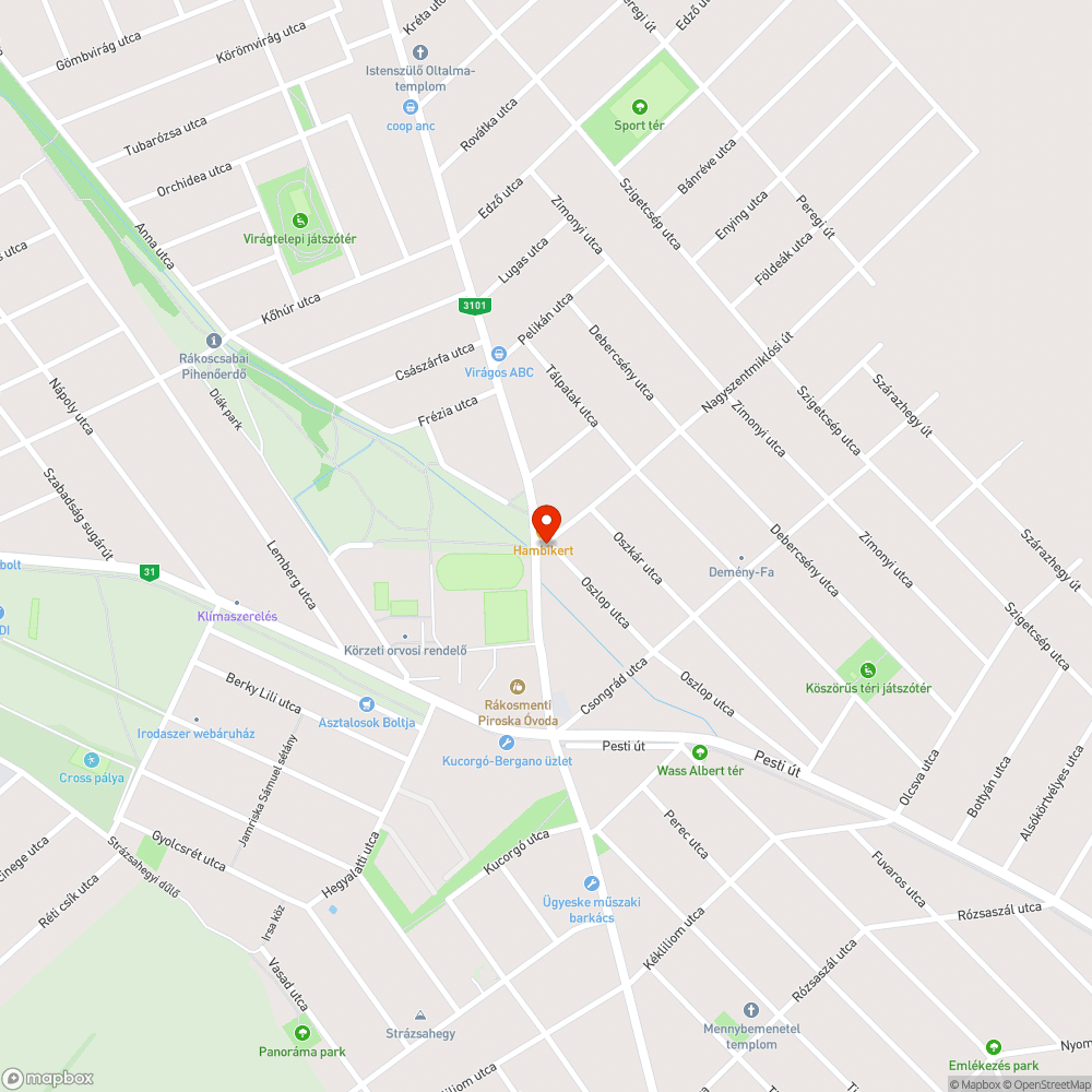 Üres telken szemét bejelentés helye