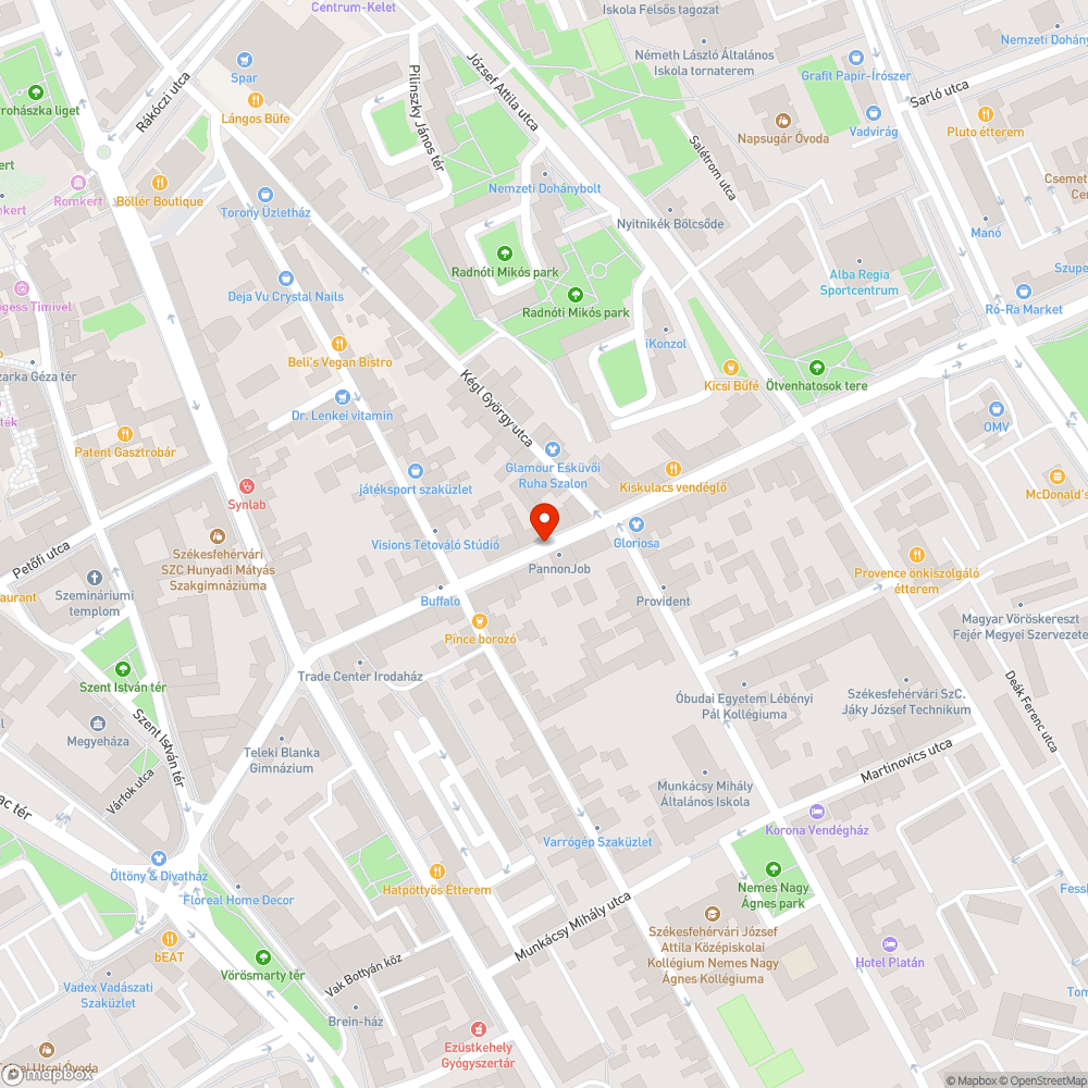 Budai úti lámpák bejelentés helye