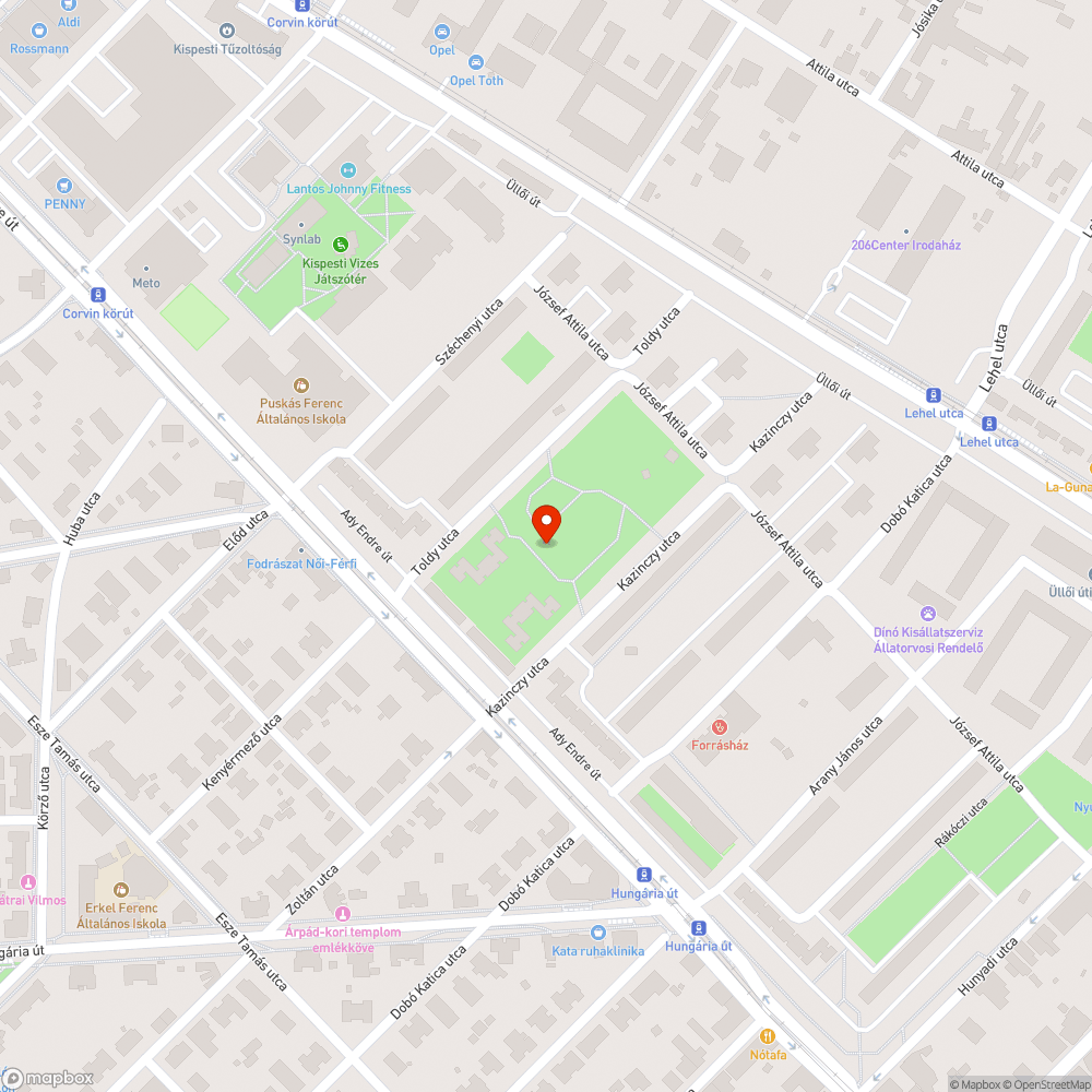 szétrohadt szemetes a kutyafuttatóban bejelentés helye