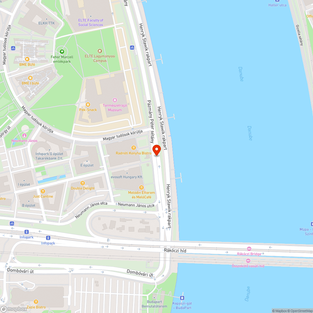 Félbehagyott felújítás a Pázmány Péter sétányon bejelentés helye