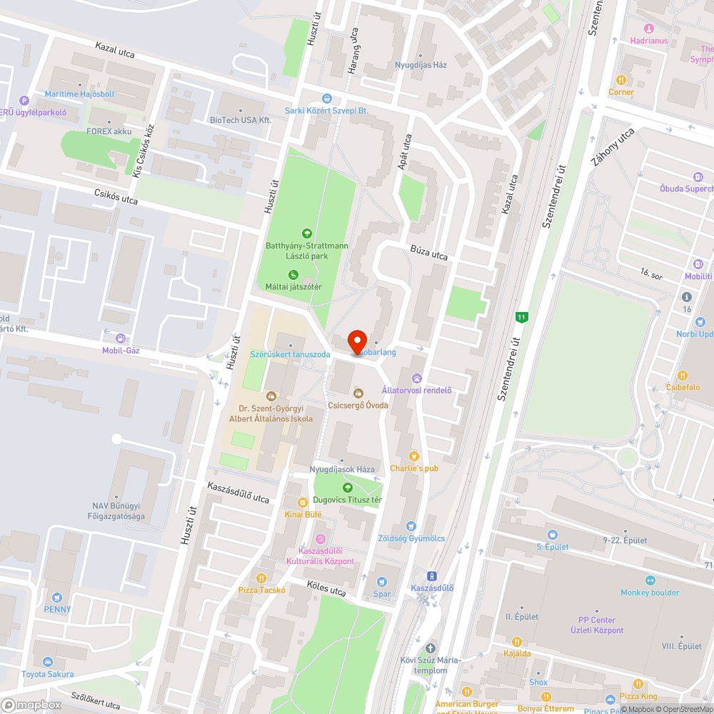 Lovasok Kaszásdűlőn bejelentés helye