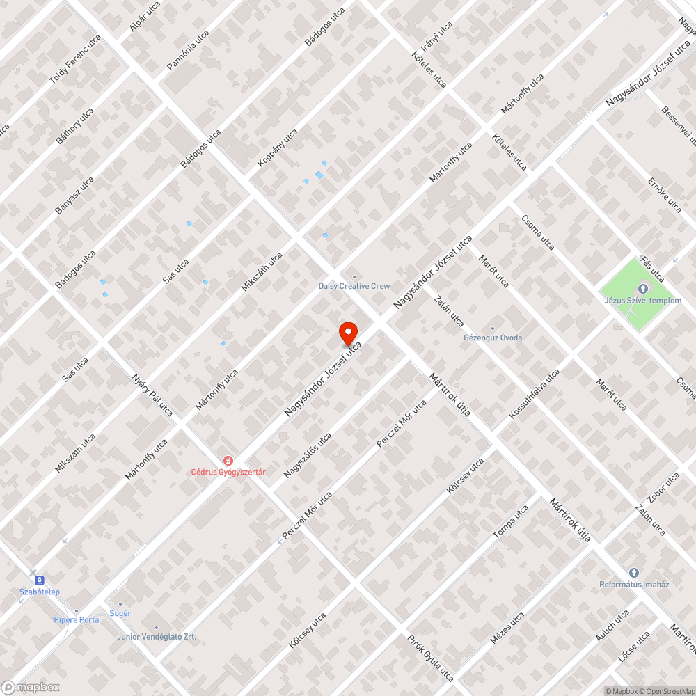 Hiányzó menetrend - Mártírok útja bejelentés helye