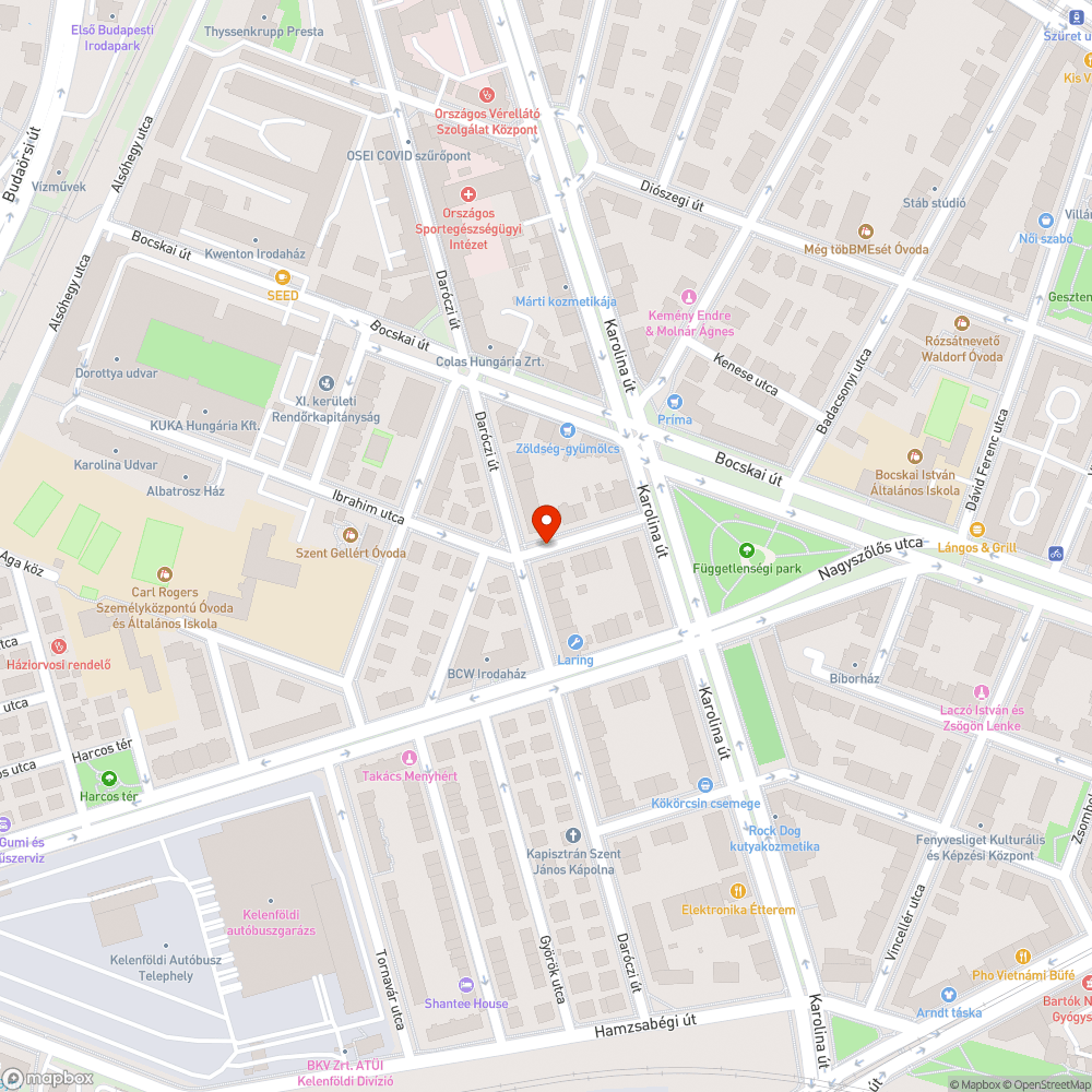 Rendszámos roncs bejelentés helye