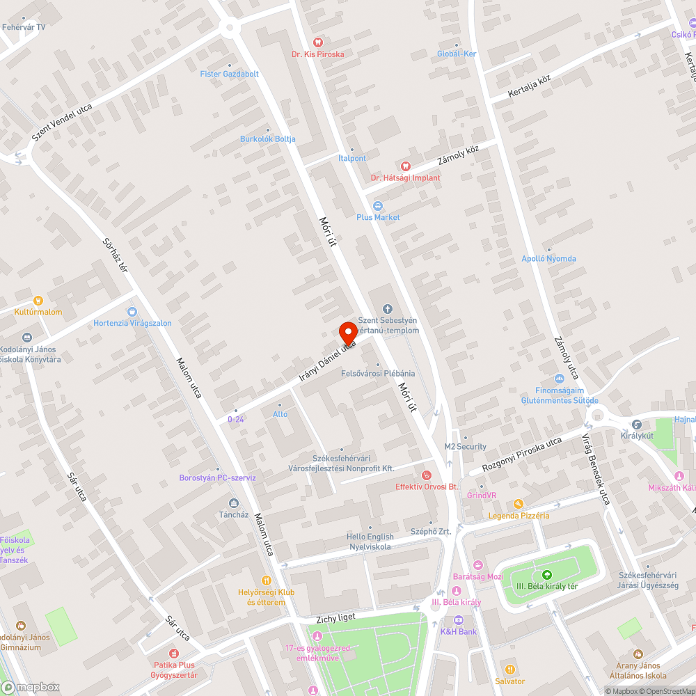 Visszamaradt zöldhulladék bejelentés helye