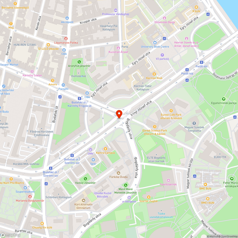 Balesetveszélyes járda bejelentés helye