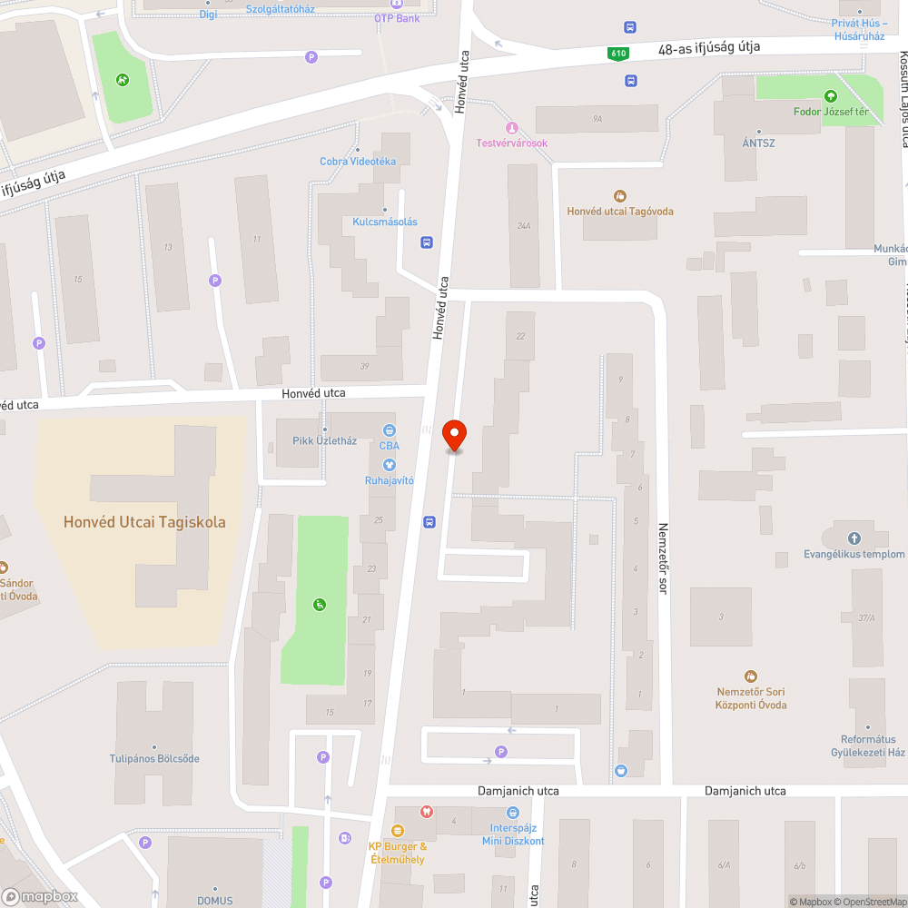 Betelt a kuka bejelentés helye