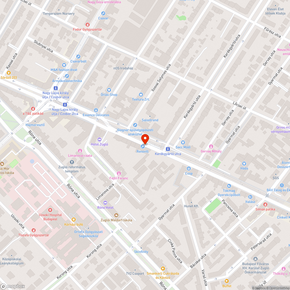 Illegális szemét bejelentés helye