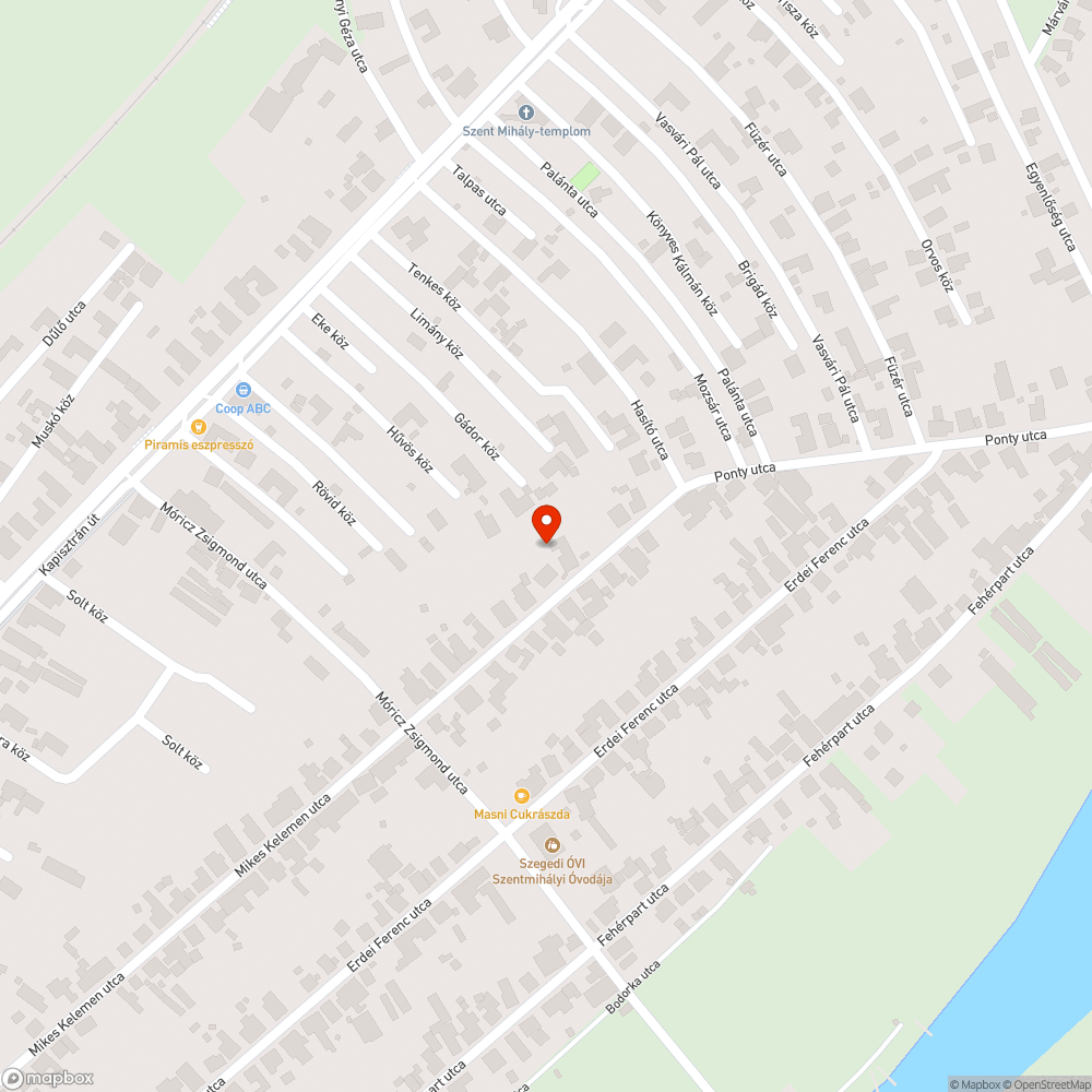 Repedezett járda bejelentés helye