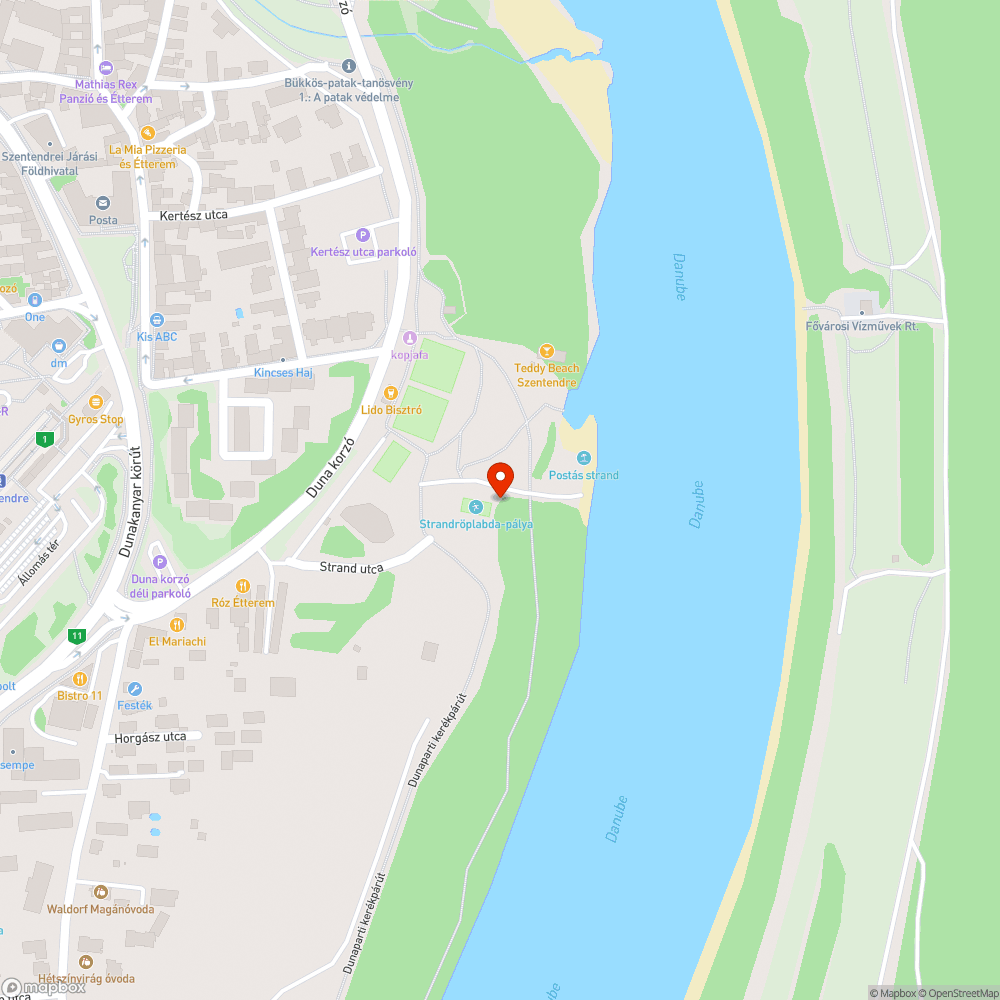 Törött vízmélység jelző tábla bejelentés helye