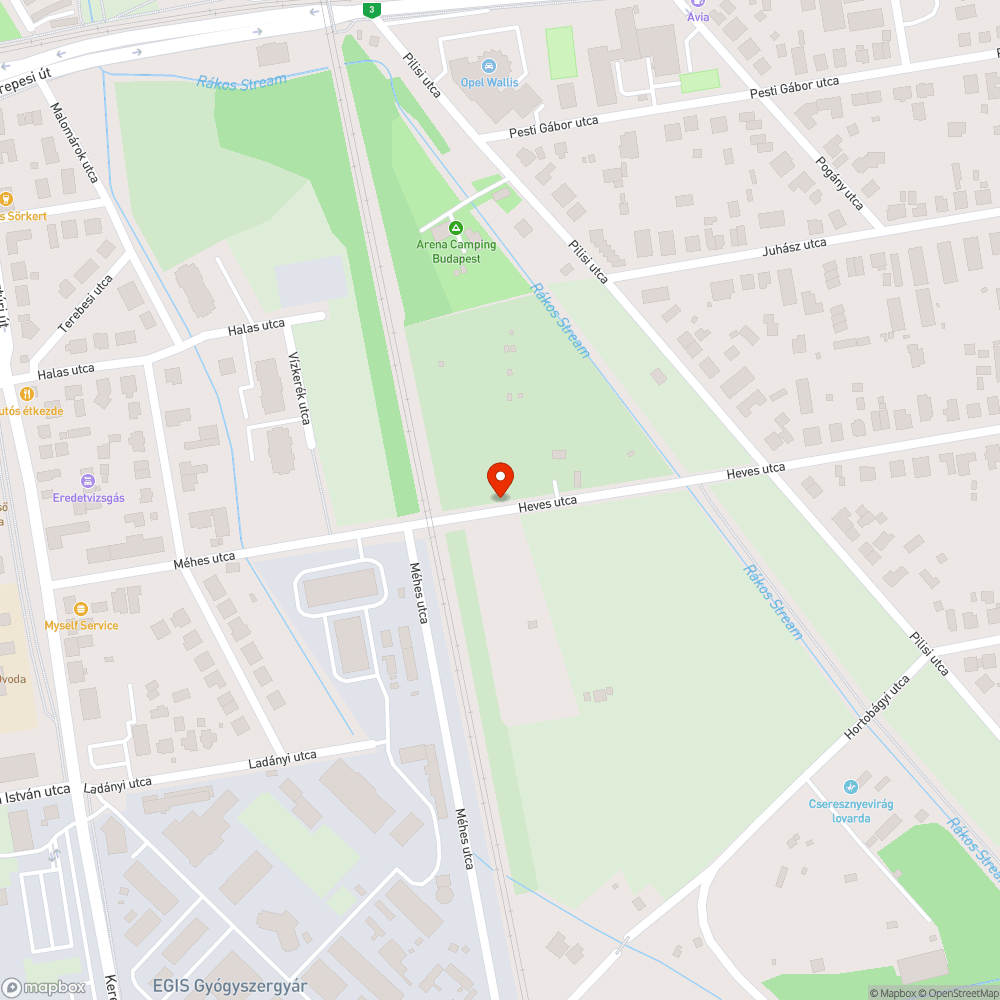 Illegális hulladék lerakás az út szélén bejelentés helye