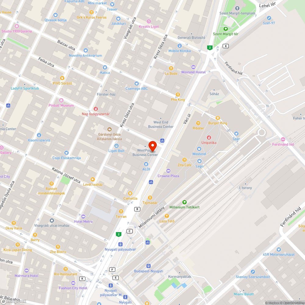 Lekopott zebra bejelentés helye