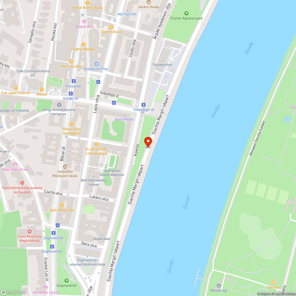 Több tiszteletet a gyalogosoknak 2. bejelentés helye