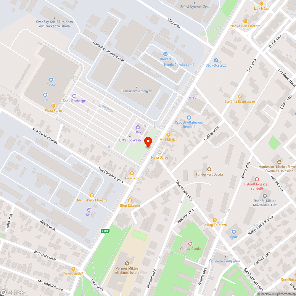 Növényzet benövi a gyalog- és kerékpárutat bejelentés helye