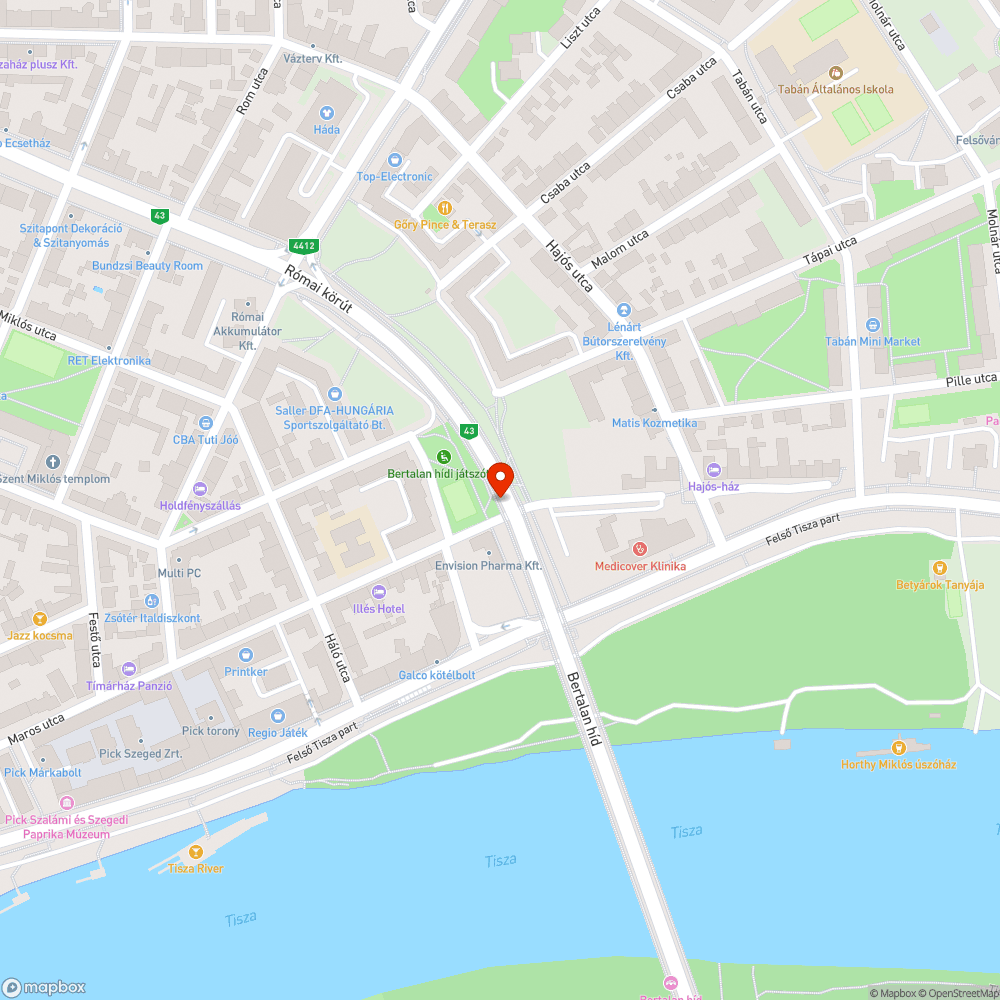 Kerékpárút hiánya bejelentés helye