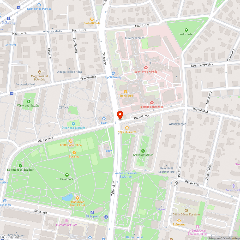 Láthatatlan zebra bejelentés helye