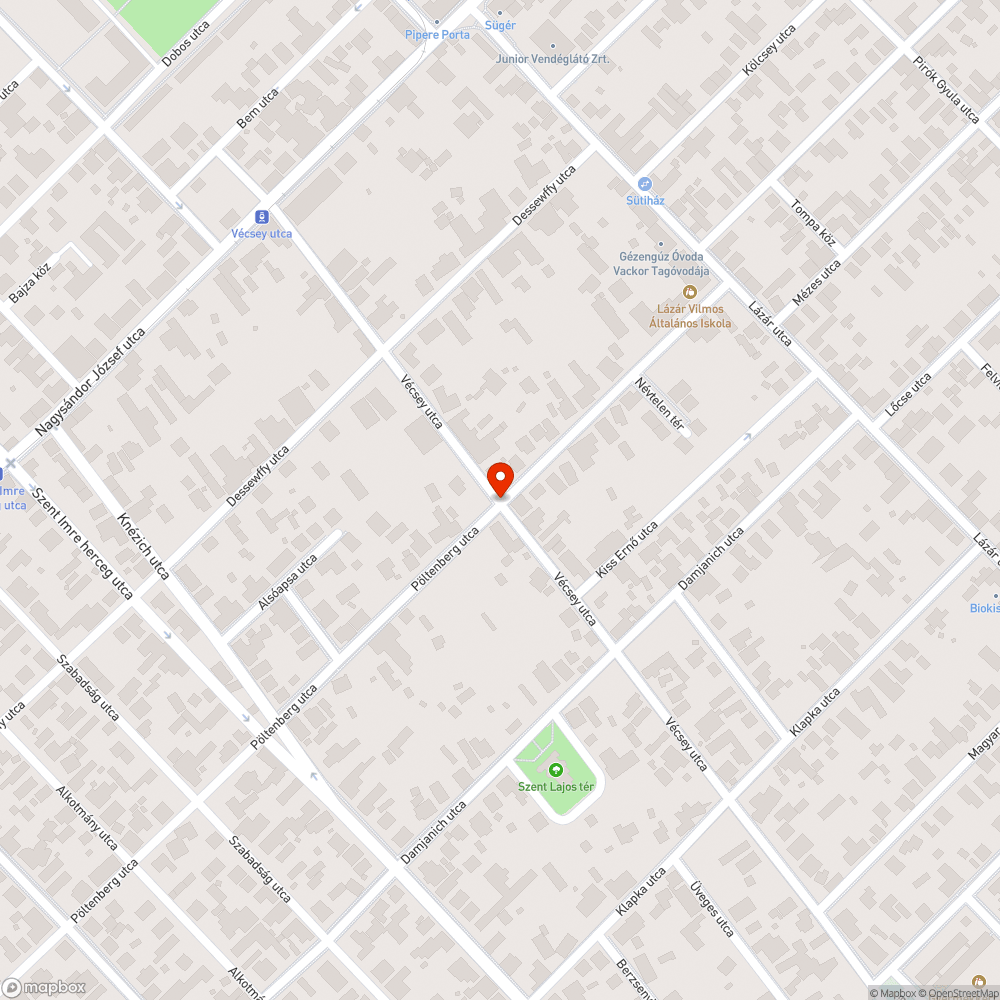 Hiányzó utcanévtáblák bejelentés helye