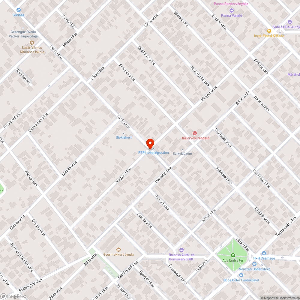 Hanyagul elhelyezett tábla bejelentés helye