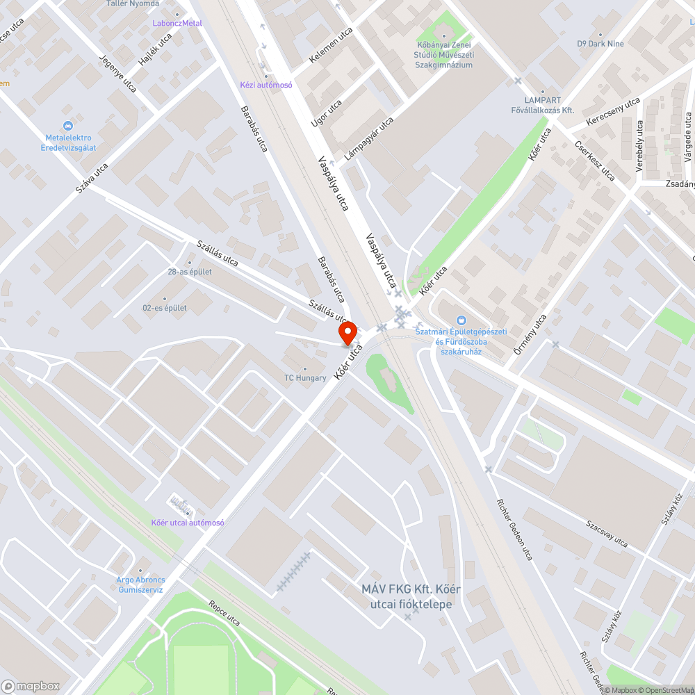 Balesetes KRESZ-oszlop- és tábla bejelentés helye