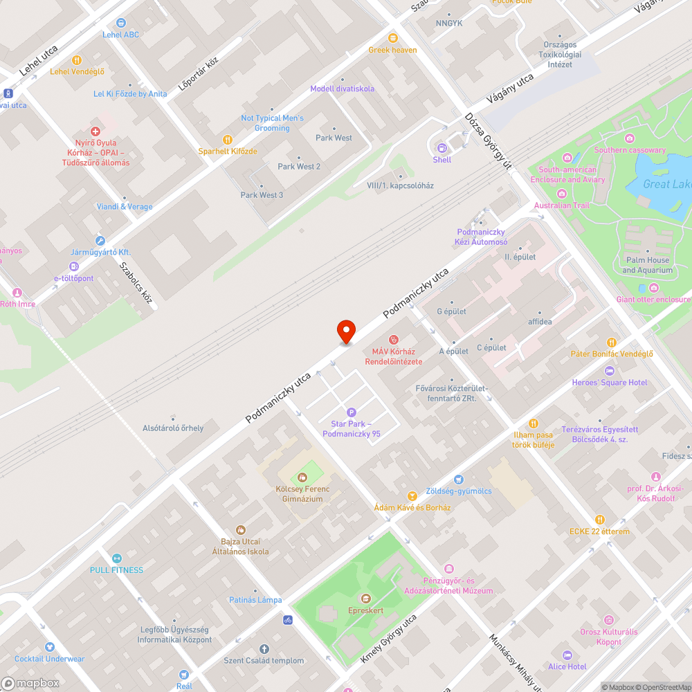 Baleset utáni nyomok bejelentés helye