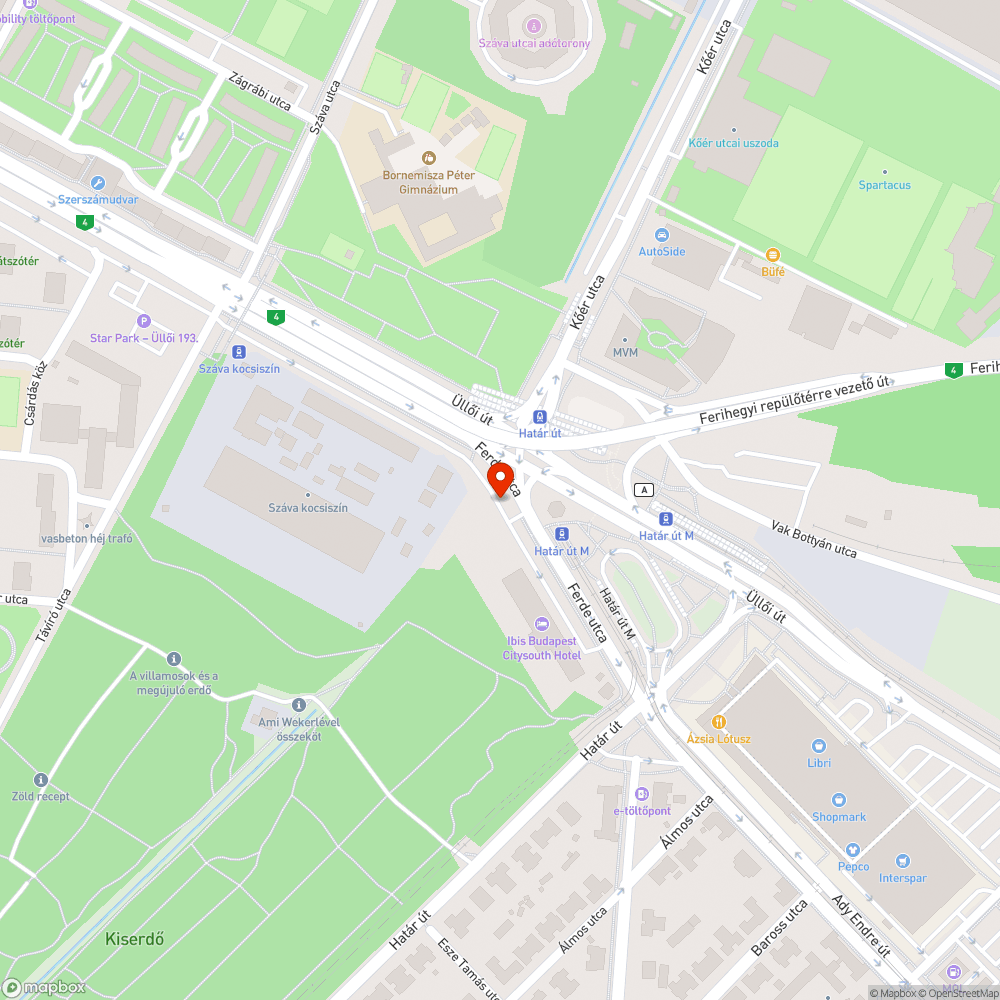 Koszos, szemetes és gondozatlan az Üllői út 199 környéke bejelentés helye