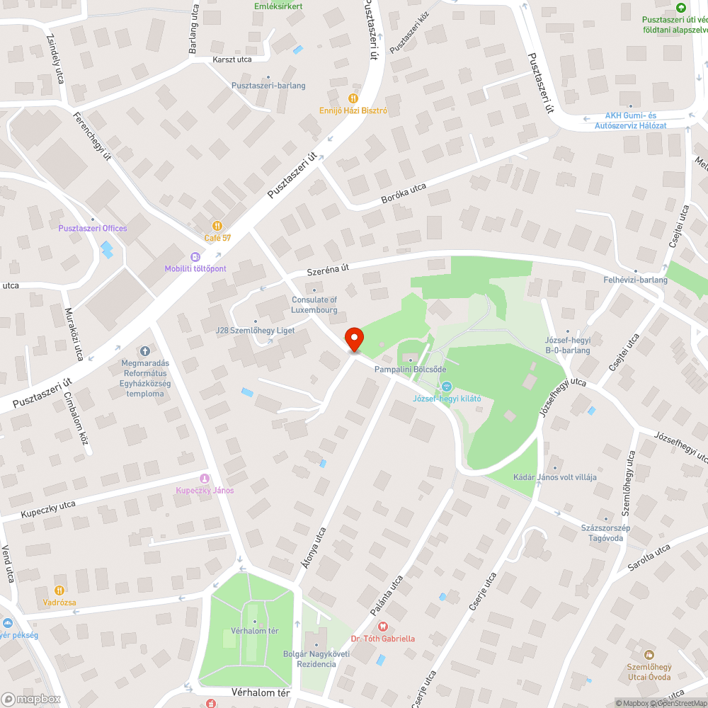 Èpítèsi törmelèk a Komlós Juci közben bejelentés helye